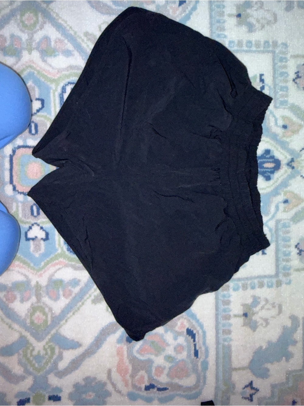 Mono B Black Athletic Lounge Shorts